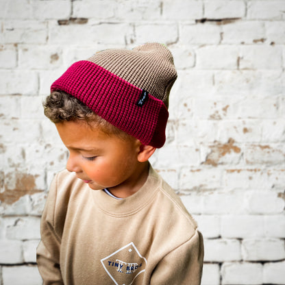 Color Block Beanie