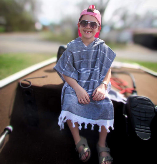 Poncho Towel - (Terry Lined)